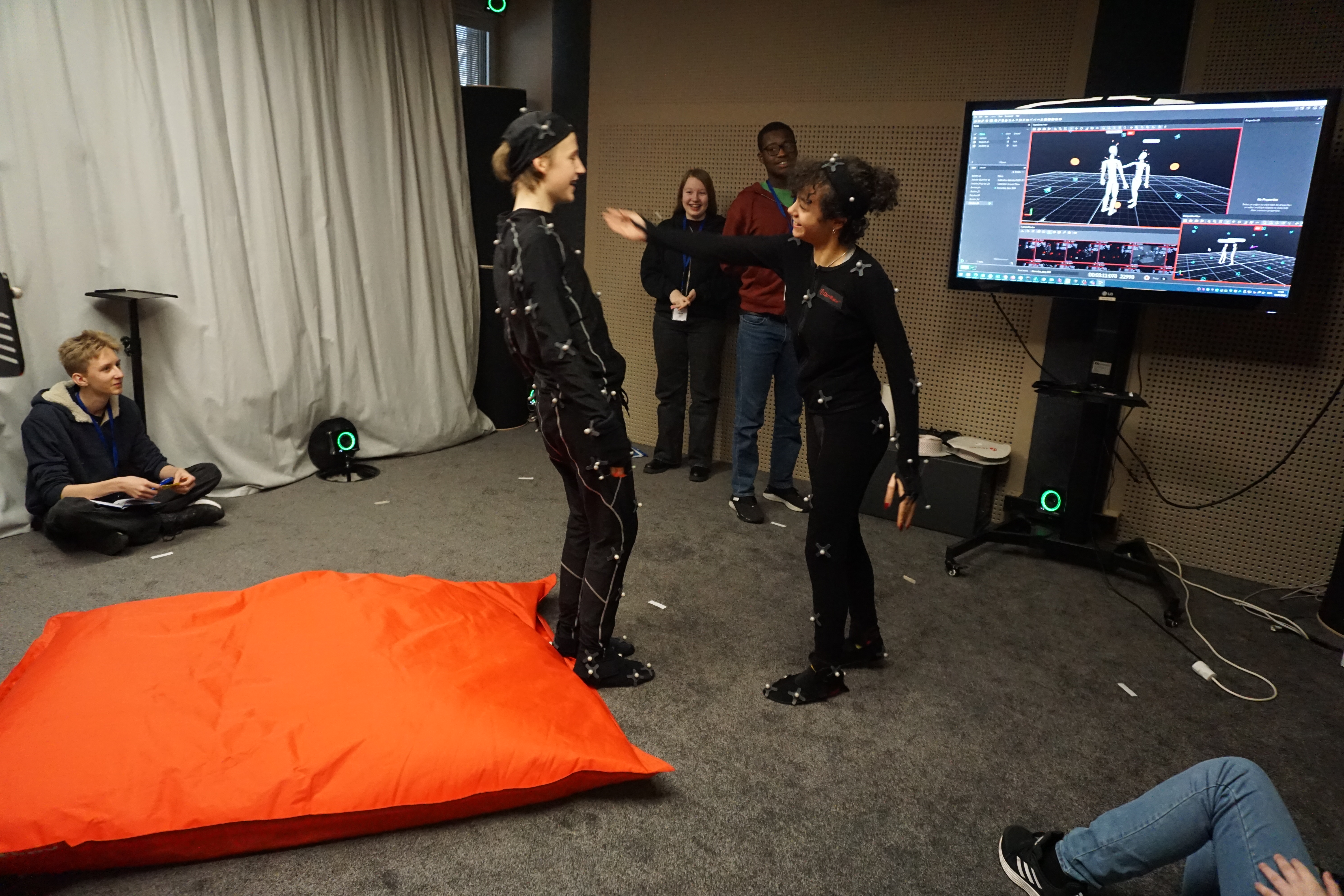 Motion Capturing in Aktion. Credit: Initiative Creative Gaming