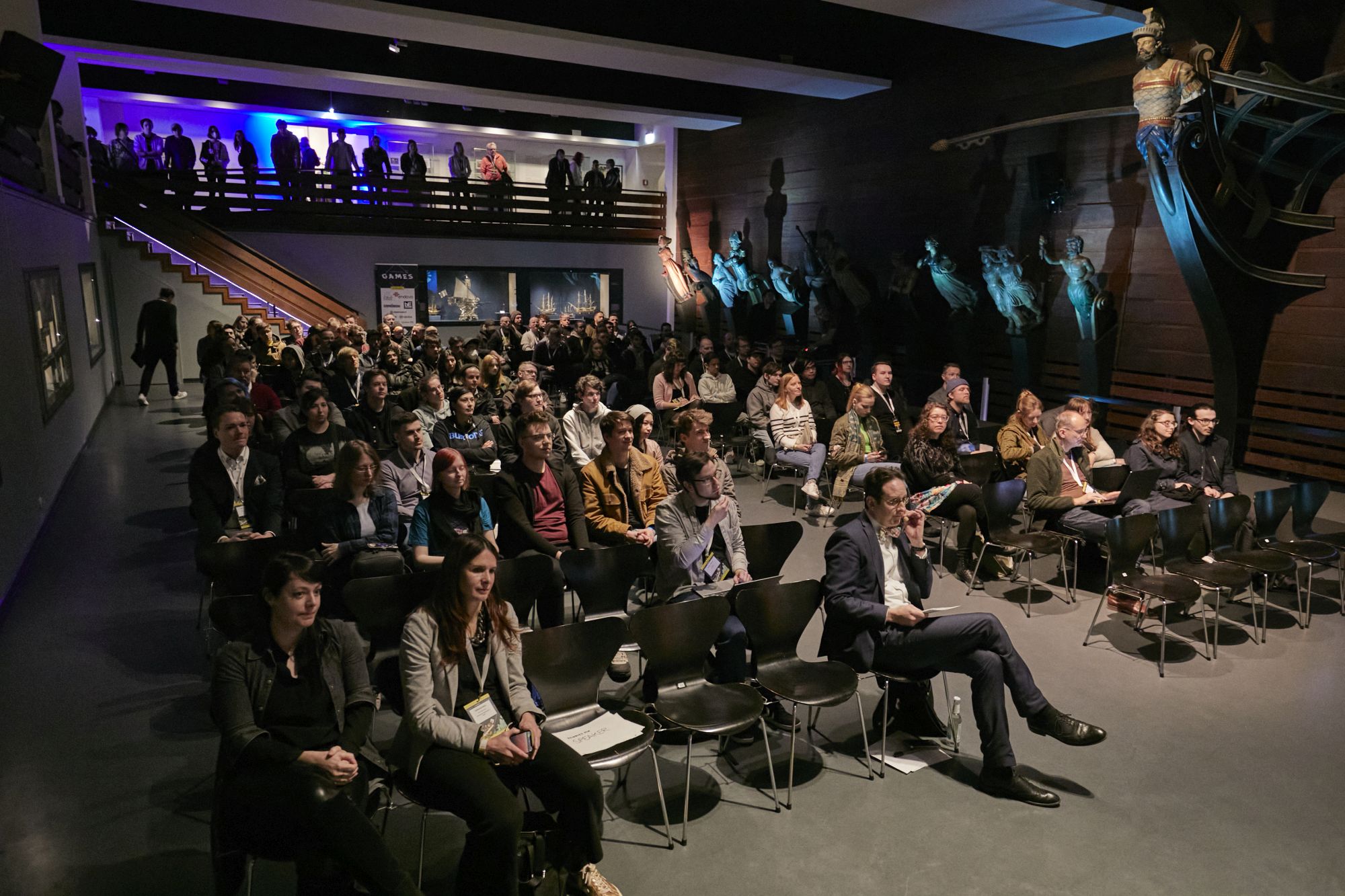 Full house at the opening of the Hamburg Games Conference 2023 | Photo by Rolf Otzipka